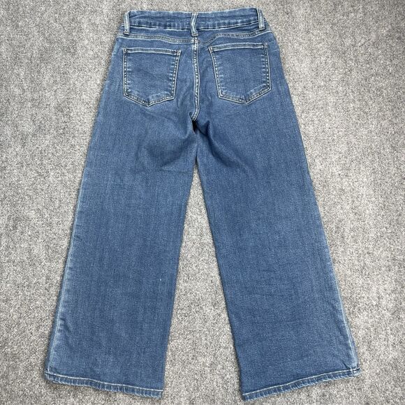 Kut From The Cloth Meg Mid Rise Fab Ab Wide Leg Jeans Womens Size 4 Stretch - Picture 2 of 8